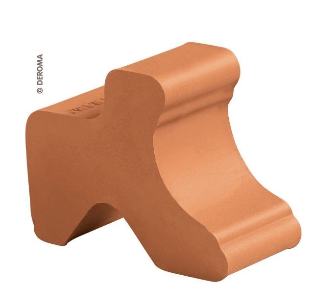 Piedino mod. antico per vasi in terracotta