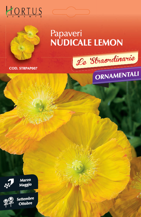 Papaveri Nudicale Lemon