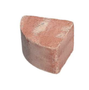 Piedino triangolo in terracotta